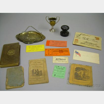 Group of 18th-20th Century Ephemera and Collectibles