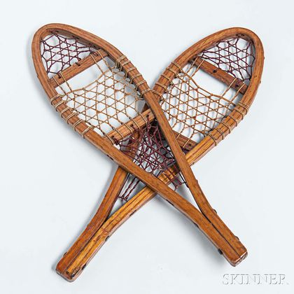 Pair of Miniature Snowshoes