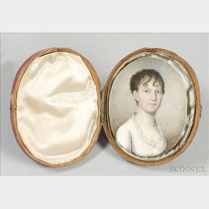 Portrait Miniature of Mary Orne Tucker