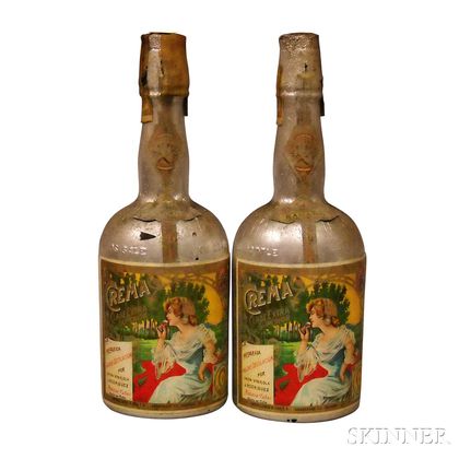 Union Vinicola J. Rodriguez Banano Crema Clase Extra Superior, 2 4/5 quart bottles 