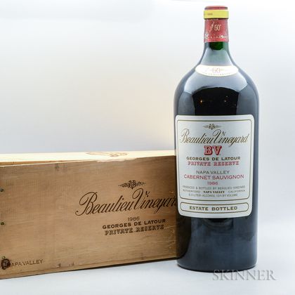 Beaulieu Georges de Latour Private Reserve 1986, 1 6 liter bottle (owc) 