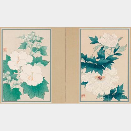 Two Kawarazaki Shodo (1889-1973) Woodblock Prints