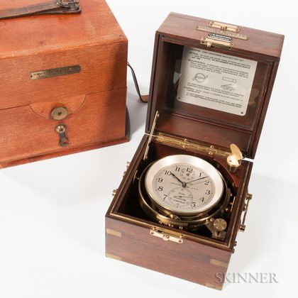 Hamilton U.S. Maritime Commission Model 21 Two-day Marine Chronometer