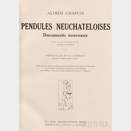 Pendules Neuchateloises, Documents nouveau