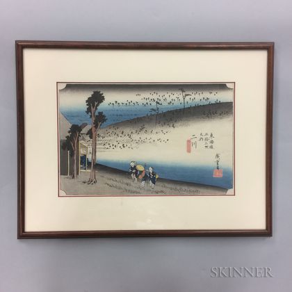 Utagawa Hiroshige (1797-1858),Futagawa 