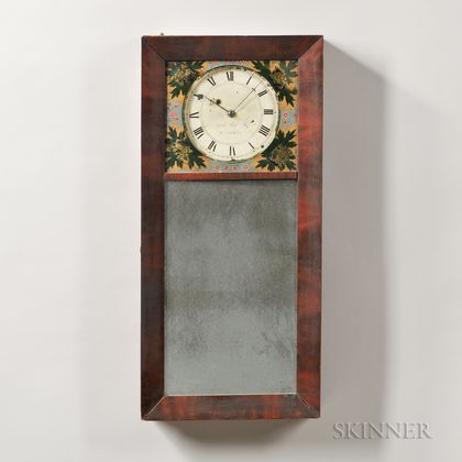 Benjamin Morrill New Hampshire Mirror Clock