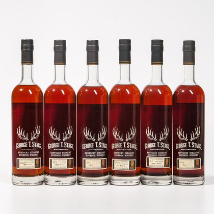 Buffalo Trace Antique Collection George T Stagg Vertical, 6 750ml bottles 