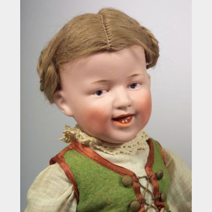 Gebruder Heubach Bisque Head Laughing Character Doll
