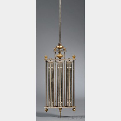 Three Cylinder Mercury Temperature Compensating Pendulum, by Waltham Clock Company