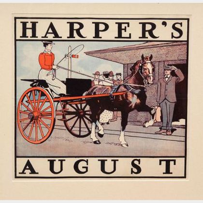 American School, 20th Century Harper's August