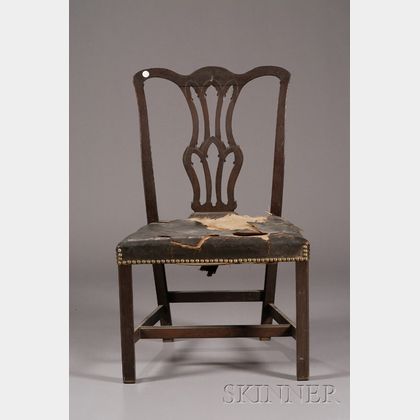 Chippendale Mahogany Carved Side Chair