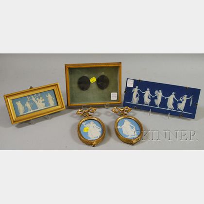 Six Assorted Wedgwood Ceramic Medallions and Plaques