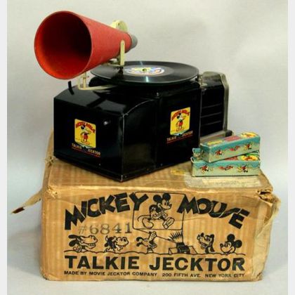 Boxed Mickey Mouse Talkie Jecktor