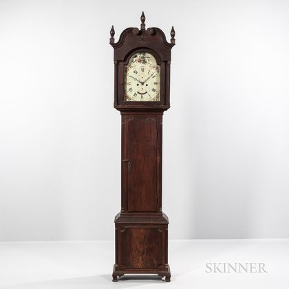 Alexander Cook Walnut Tall Clock