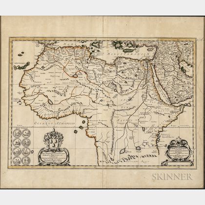 Africa. Nicolas Blankaart (1624-1703) Africae Antiquae.