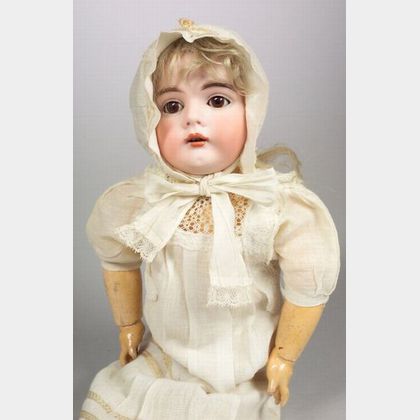 Kestner 164 Bisque Head Girl Doll