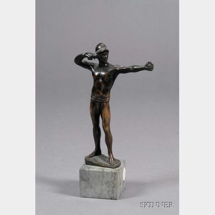 Small Bronze Figure of an Archer