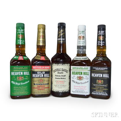 Mixed Bourbon, 8 750ml bottles1 liter bottle 