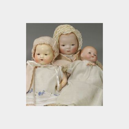 Three German Baby Dolls