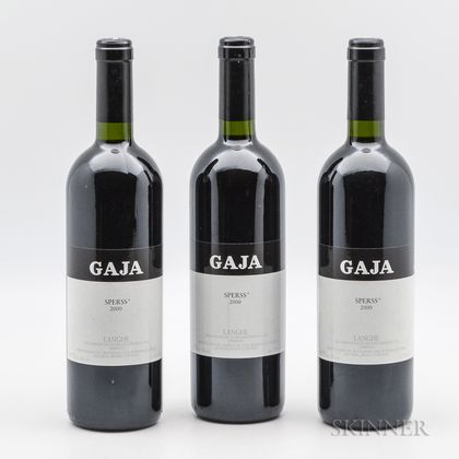 Gaja Sperss 2000, 3 bottles 