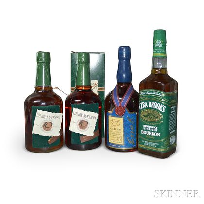 Mixed Bourbon, 9 750ml bottles 