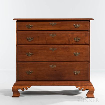 Cherry Chest of Four Drawers