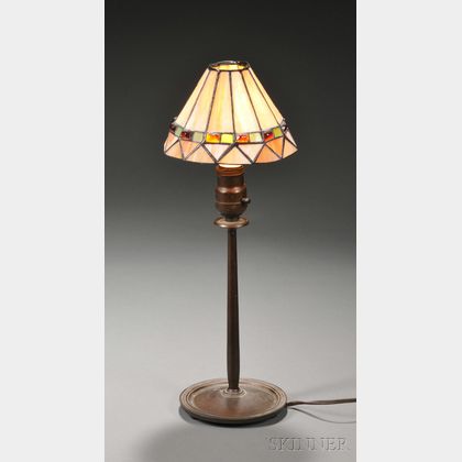 Arts & Crafts Boudoir Lamp