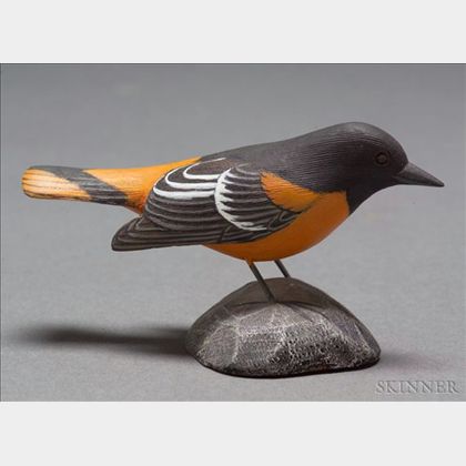 Jess Blackstone (1909-1988) Carved Miniature Oriole