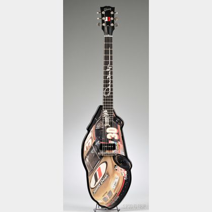 American Electric Guitar, Gibson Musical Instruments, Nashville, 1999, Model Jimmy Dean Nascar