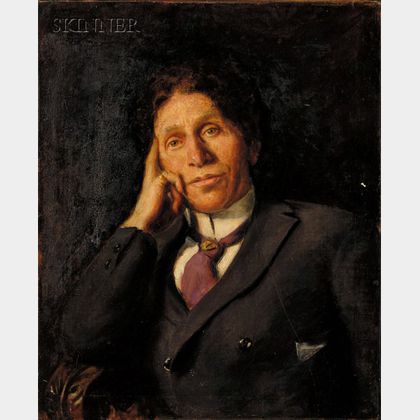 Frank Henry (Hector) Tompkins (American, 1847-1922) Portrait of a Gentleman