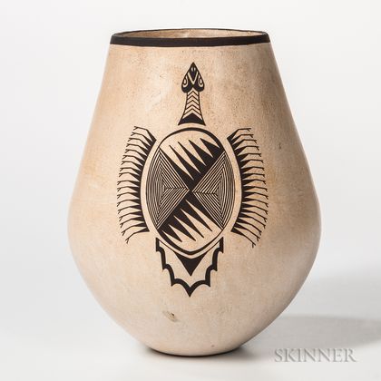 Contemporary Southwest Acoma Vase