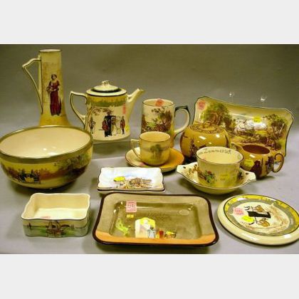 Sixteen Assorted Royal Doulton Series Ware Items