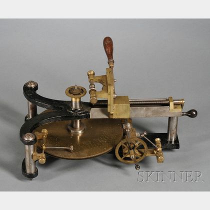Brass, Steel, and Cast Iron Wheel Cutting Engine