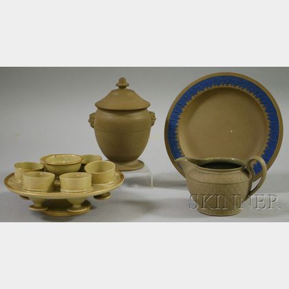 Four Assorted Drabware Items