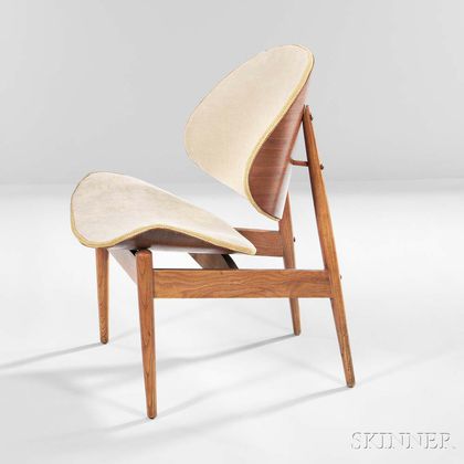 Kodawood Seymour James Wiener 'Clam Shell' Chair 