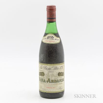 La Rioja Alta Vina Ardanza Reserva 1973, 1 bottle 