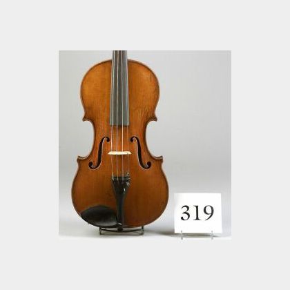 German Violin, Wilhelm Durrschmidt, Markneukirchen, c. 1925