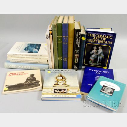 Eighteen Wedgwood Ceramics related Reference Books. 