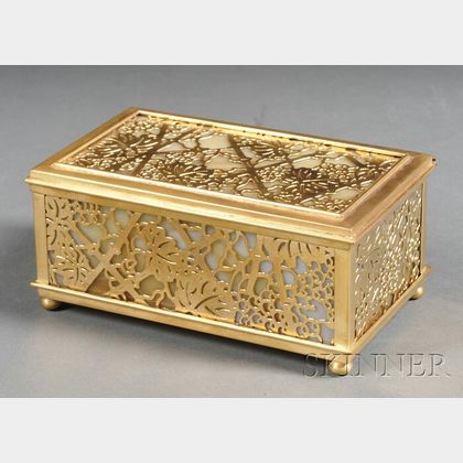 Tiffany Studios Grapevine Pattern Box