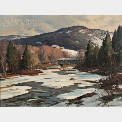 Aldro Thompson Hibbard (American, 1886-1972) Little Ammonoosuc River