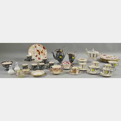 Approximately Forty-five Pieces of Assorted Wedgwood Decorated Ceramic Tea and Tableware