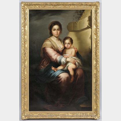 Continental School, 19th/20th Century Madonna of the Olive Branch