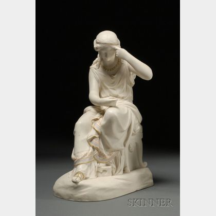 Copeland Parian Figure of a Classical Woman