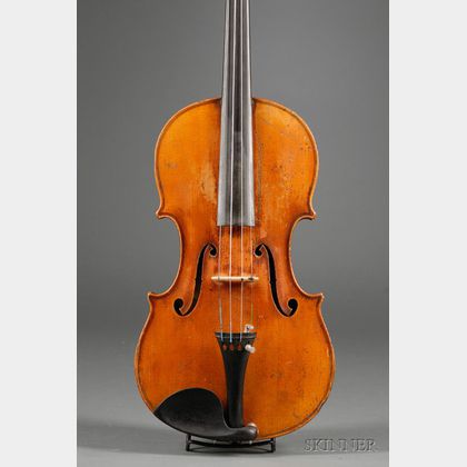 French Violin, Jerome Thibouville-Lamy, Mirecourt, c. 1880