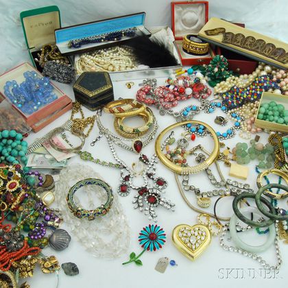 Large Collection of Costume Jewelry