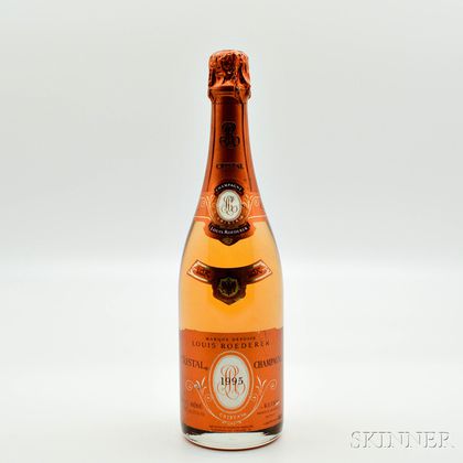 Roederer Cristal Rose 1995, 1 bottle 