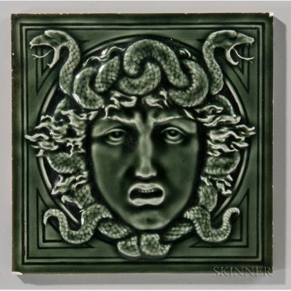 Villeroy & Boch Mythological Art Pottery Tile 