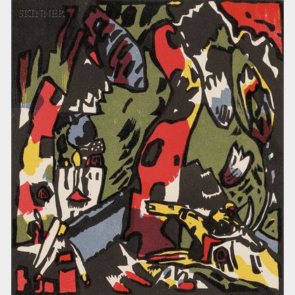 Wassily Kandinsky (Russian, 1866-1944) Bogenschütze