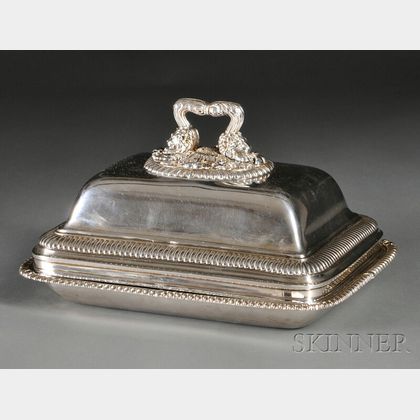 English Silver Tureen and Cover