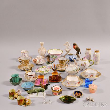 Group of Mostly Porcelain Decorative Items